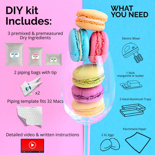 Bake Your Own French Macarons DIY Kit